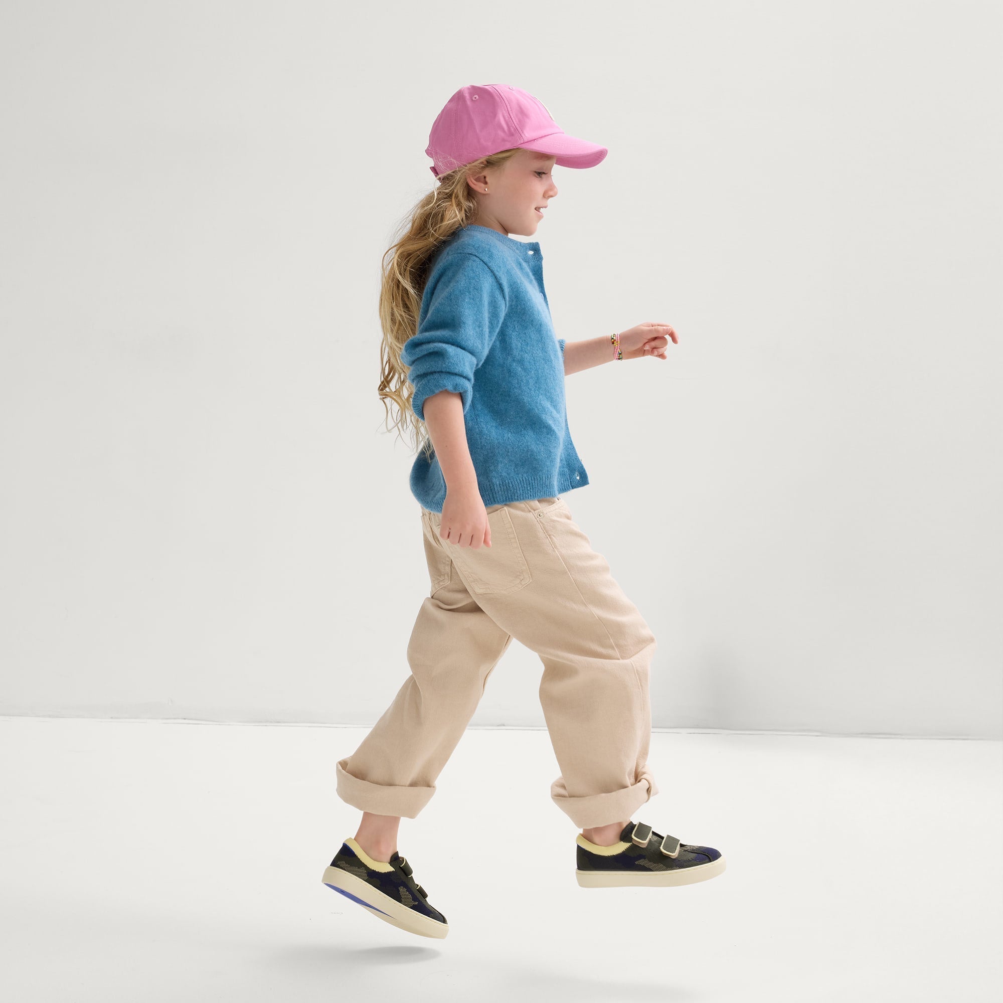 The Kids Strap Sneaker - Spruce Camo - Image 3