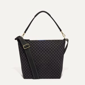 The Mini Zip Bucket - Black Sand