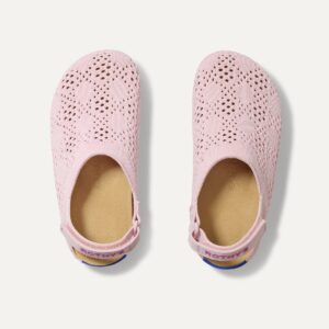 The Kids Clog - Pink Crochet