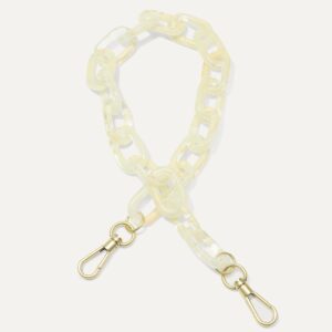 The Shoulder Strap - Opal White Chain