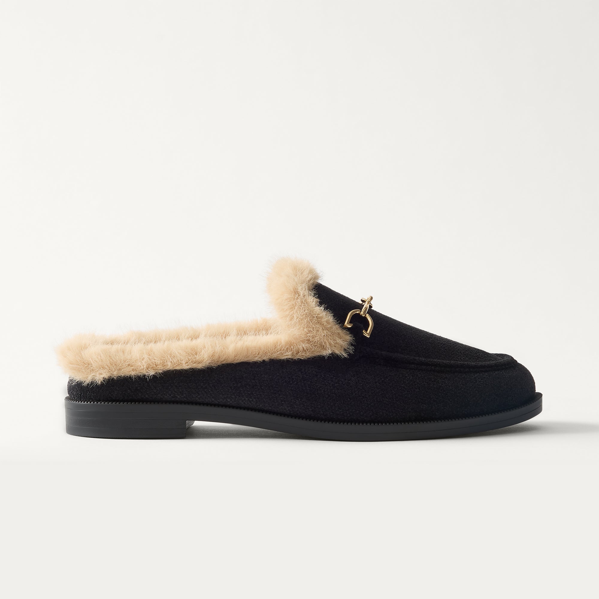 The Aprés Loafer Mule - ReVelvet™ Black - Image 4