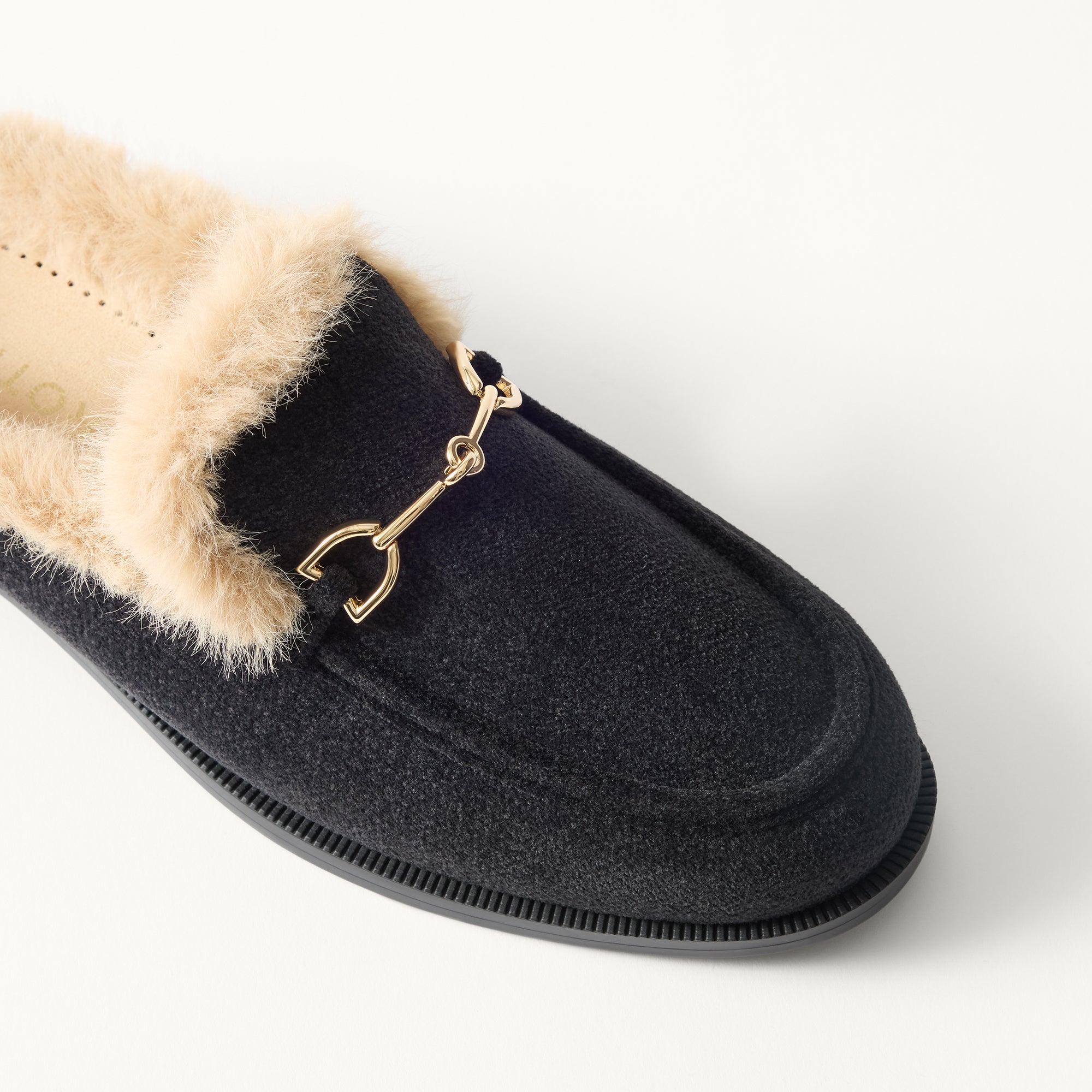 The Aprés Loafer Mule - ReVelvet™ Black - Image 6