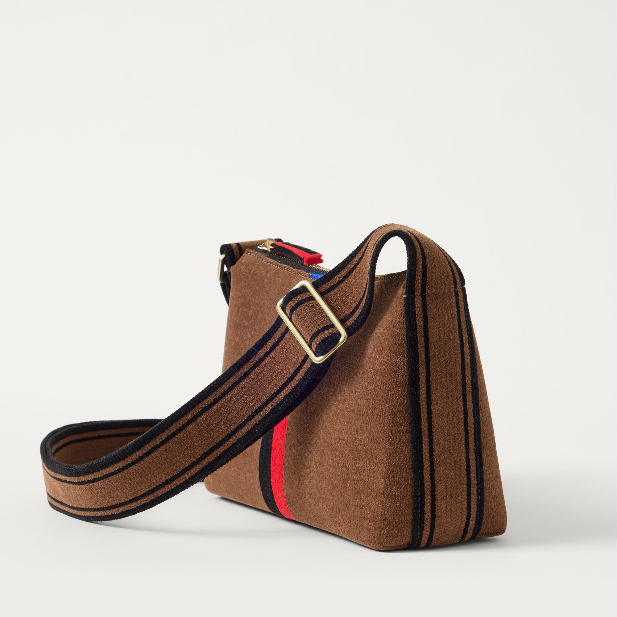 The Casual Crossbody - ReVelvet™ Cinnamon Stripe - Image 4