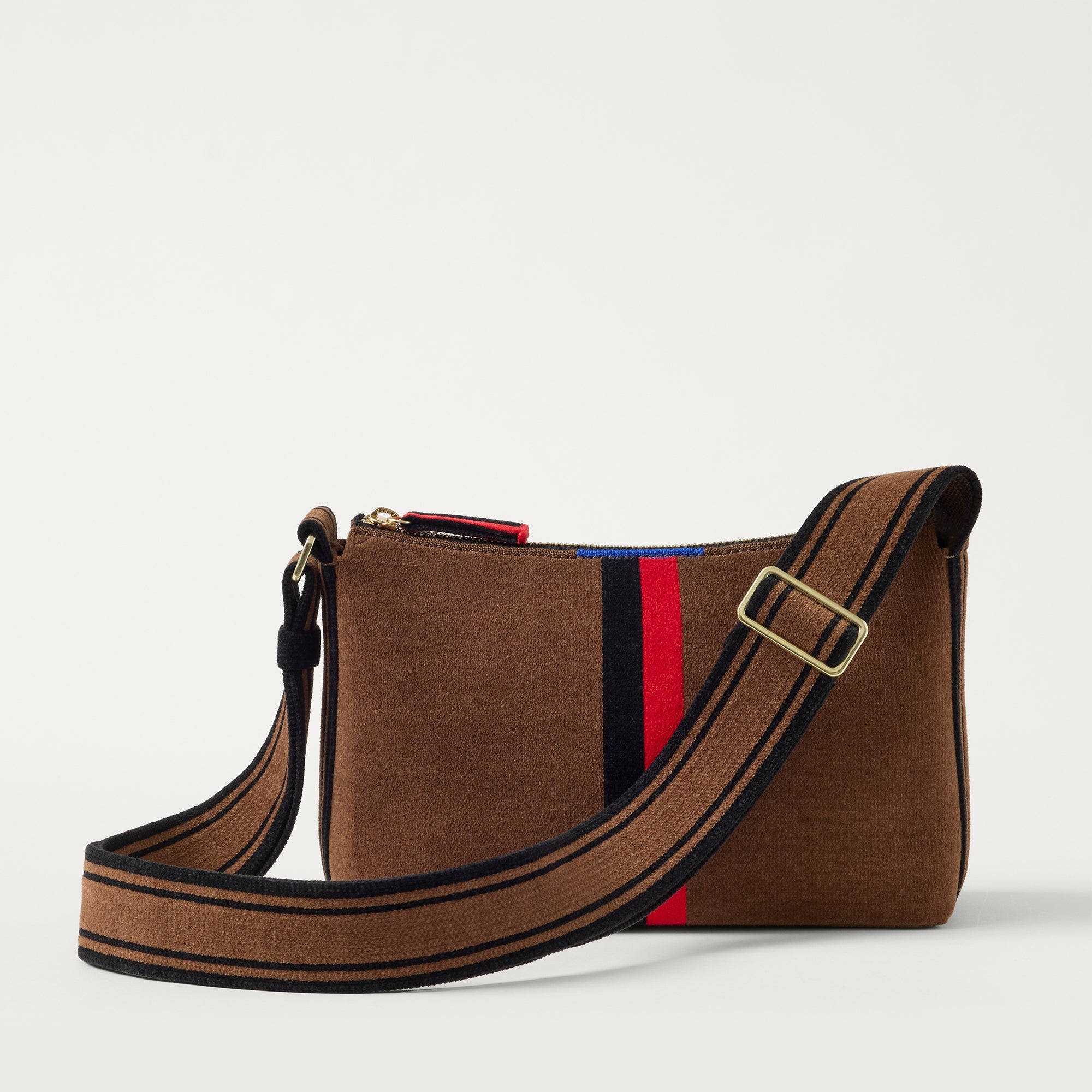 The Casual Crossbody - ReVelvet™ Cinnamon Stripe - Image 2