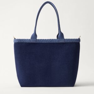 The Lightweight Zip Tote - ReVelvet™ Deep Navy
