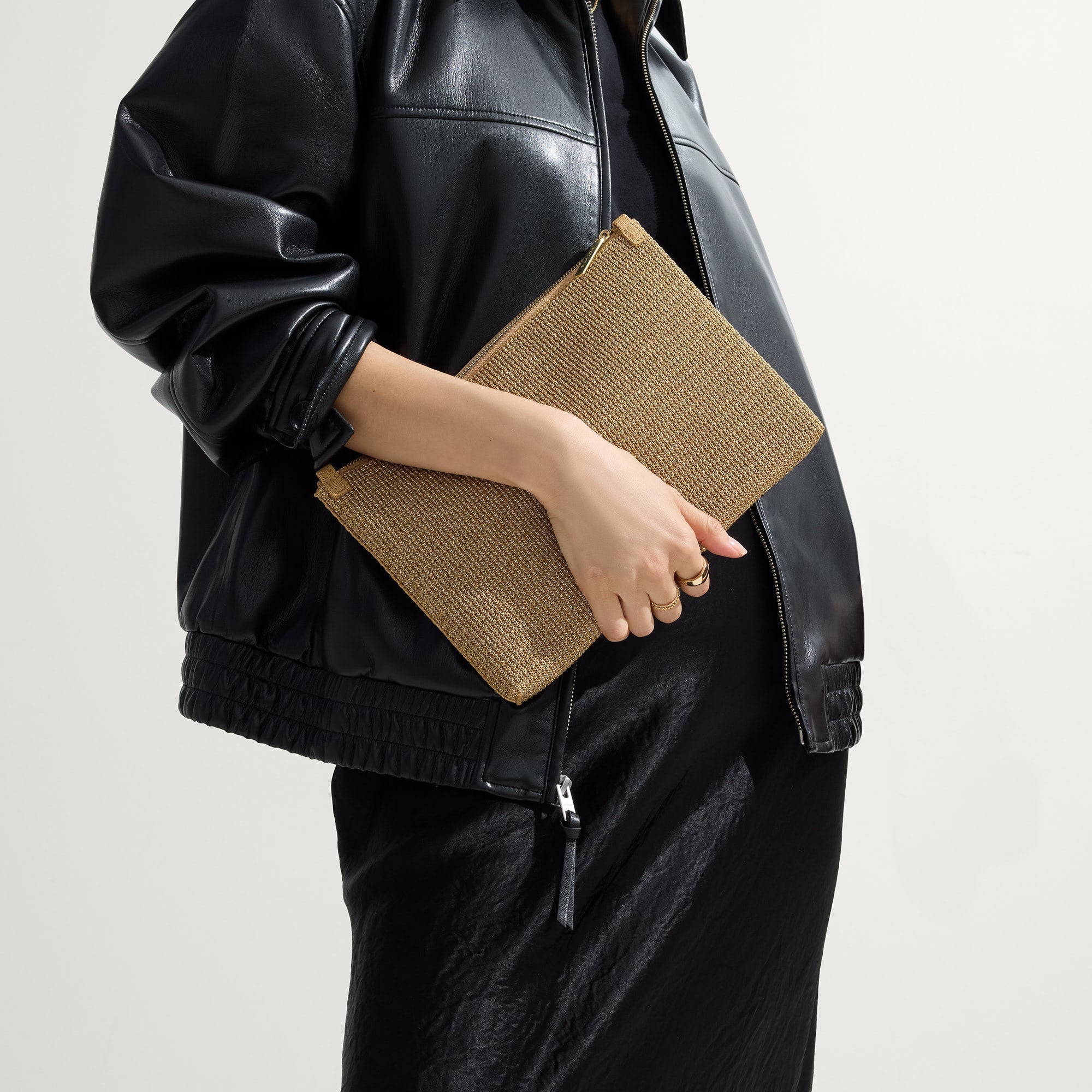 The Convertible Clutch - Glitzy Gold - Image 3